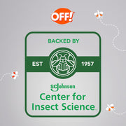 OFF! Deep Woods Mosquito and Insect Repellent Wipes, Long lasting, 12 Individually Wrapped Wipes