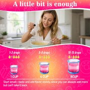 Rylenor 3 Oz Natural Cake Batter Extract for Baking, Oli-Soluble Sugar-Free Cake Batter Extract for Drinks, Coffee, Lattes, Concentrated Birthday Cake Flavor for Frosting, Cupcakes & Ice Cream, Includes Measured Dropper