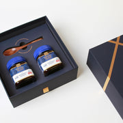 Manuka Health Holiday Gift Set, Certified Raw Manuka Honey from New Zealand, Includes UMF 20+/MGO 850+ 8.8oz Jar and UMF 13+/MGO 400+ 8.8 oz Jar with Wood Spoon