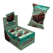 Prime Bites Protein Brownie from Alpha Prime Supplements | High Protein, Collagen Fortified Low Sugar Treat | Delicious Snack | 12 Bars per Box (Chocolate Flavors Variety)