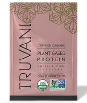 Truvani Vegan Pea Protein Powder | Vanilla | 20g Organic Plant Based Protein | 18 Servings | Keto | Gluten & Dairy Free | Low Carb | No Added Sugar