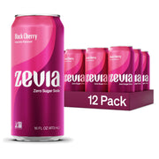 Zevia Zero Sugar Soda, Rainbow Variety Pack, 12 oz Cans (24-Pack) – Naturally Sweetened, Non-GMO Project Verified, Gluten-Free, Vegan