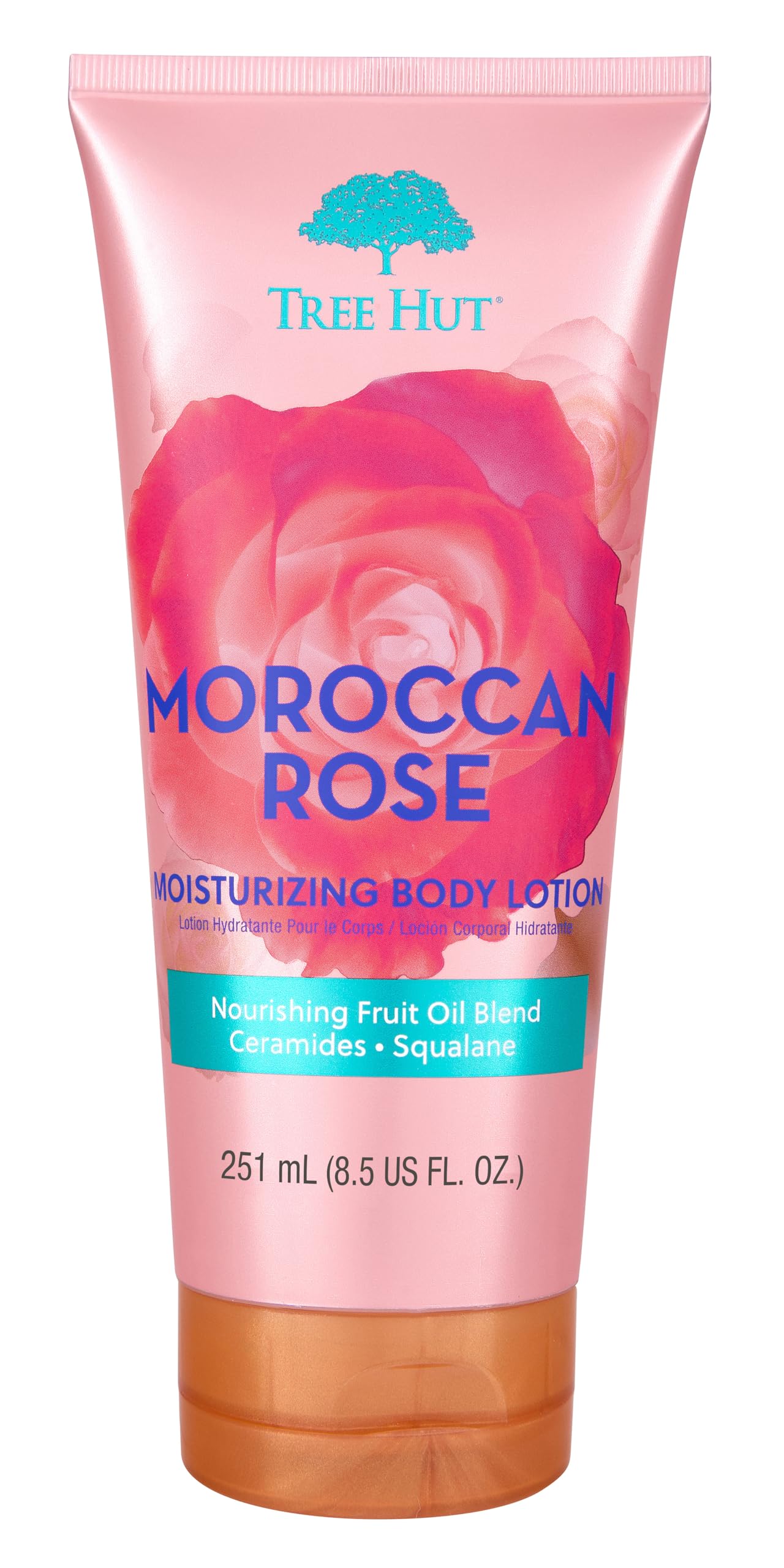 Tree Hut Tangerine Moisturizing Body Lotion | Ceramide and Squalene Formula Helps Protect Skin | Long-lasting Hydration Leaves Skin Feeling Soft & Moisturized | 8.5 fl oz.