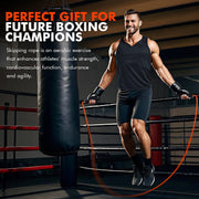 KUTIZE Jump Rope, Weighted Jump Rope for Men Women, Adjustable 1lb Heavy Skipping Ropes, Suitable for Boxing, Cardio, Home Fitness, Training Muscle, Home Gym Workout Equipment for Full Body Exercise