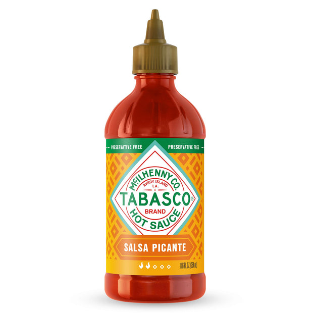 TABASCO Brand Original Red Pepper Hot Sauce, Medium Heat, Glass Bottle, Classic & Versatile Flavor, Three Simple Ingredients, Great for Dips, Tacos, Eggs, Pizza, Oysters & More, 12 Fl Oz (Pack of 1)