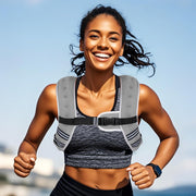 Weighted Vest Woman, 6lb/8lb/12lb/16lb/20lb, Adjustable Women Weighted Vest for Walking, Strength Training, Running, Fitness, Muscle Building, Black