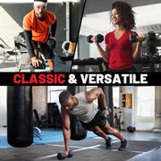 PAPABABE Hex Dumbbell Set with Rack, Rubber Encased Free Weight with Weight Storage Racks, Multiple Weight Options for Home Gym and Fitness