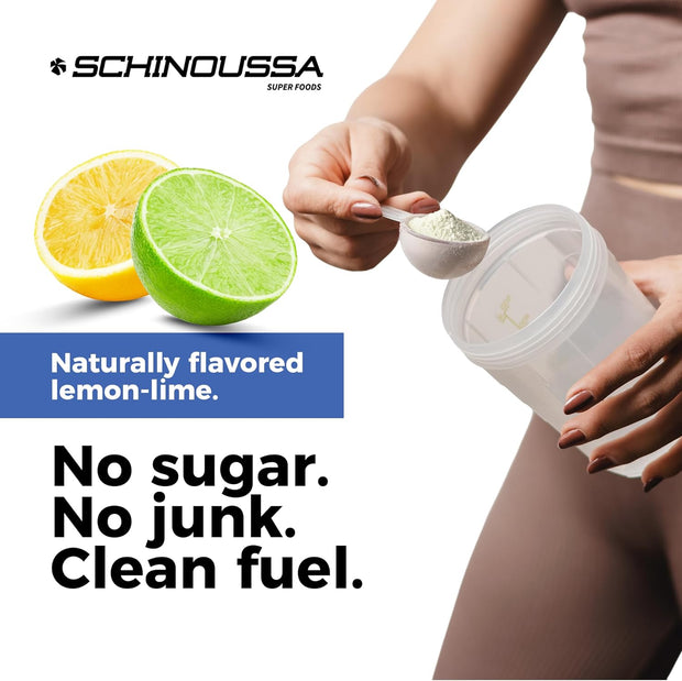 Lemon Lime Creatine HCL Powder | Micro-Dosed High Absorption Creatine | Naturally Flavored & Sweetened | Stimulant-Free | Vegan, Gluten-Free | Pre/Post Workout Supplement | 60 Servings