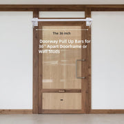 Wall Mounted Doorway Pull Up Bar, Heavy Duty Strength Training Pull-Up Bars for Doorframe, Support Beam or Joist Mount Thick Metal Sturdy Construction Support 500 lbs