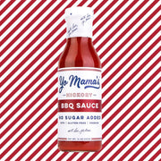 Yo Mama's Foods Keto Hickory BBQ Sauce – (Pack of 3) - Vegan, No Sugar Added, Low Carb, Low Sodium, Gluten Free, Paleo, and Made with Whole Non-GMO Tomatoes!