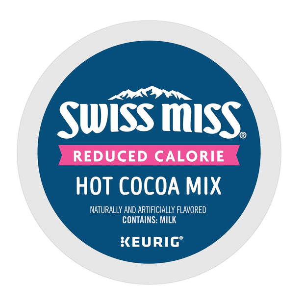 Swiss Miss Milk Chocolate Hot Cocoa, Single-Serve Keurig K-Cup Pods, Hot Chocolate, 44 Count