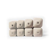 SafeGrip Dumbbells, Anti-Slip, Anti-Roll, Thick Handles, Free Weights, Square Dumbbells for Secure Workouts at Home, Weightlifting, and Personal Training