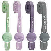 LEEKEY Resistance Bands Set for Pull-Up Assistance & Full-Body Training, Multi-Level Exercise Bands with Bag for Home Workouts, Physical Therapy, Strength Training (Men/Women)