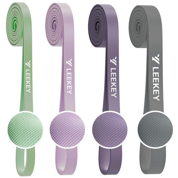 LEEKEY Resistance Bands Set for Pull-Up Assistance & Full-Body Training, Multi-Level Exercise Bands with Bag for Home Workouts, Physical Therapy, Strength Training (Men/Women)