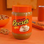 REESE'S Creamy Peanut Butter Spread Jar, 18 oz