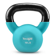 Yes4All Kettlebells 5lbs-65lbs & Kettlebell Sets Adjustable Weights, Kettlebell for Weight Training, Home Workout Equipment with Secure Grip for High Rep, Exercise Equipment