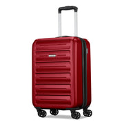 Westridge Hardshell Luggage Set - 3 Piece Set - 20" Carry-On, 24” & 28” Checked Luggage Set with 360° Spinner Wheels - Expandable Suitcases for Extended Travel - Durable ABS Shell - Black