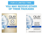 Olay Daily Deeply Clean 2-in-1 Water Activated Cleansing Face Cloths 33ct (Pack of 4)