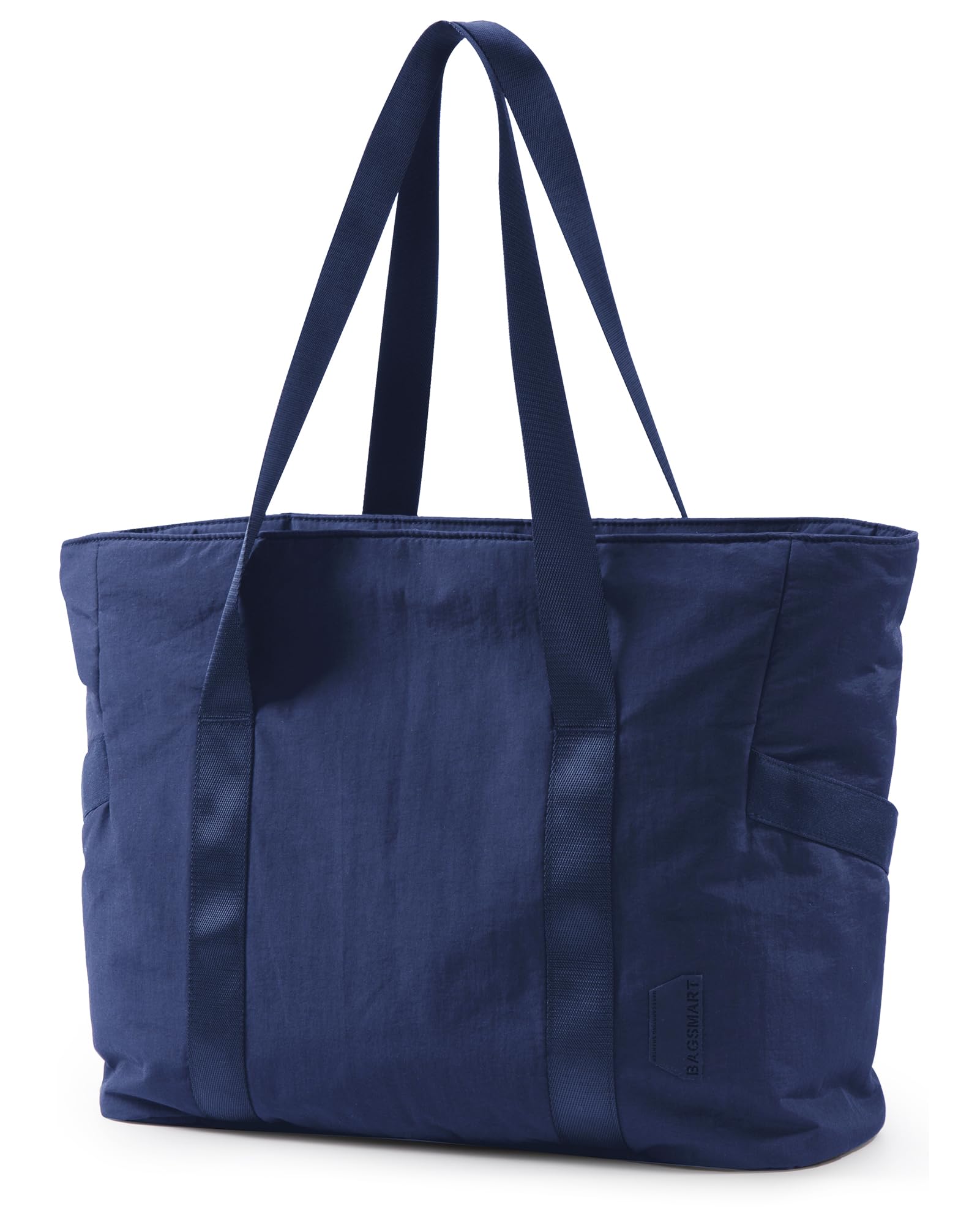 BAGSMART Tote Bag for Women with Zipper, Gym tote with Compartments, Work Tote Nurse Dance Yoga Bag for Travel