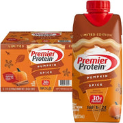Premier Protein Shake, Cake Batter Delight, 30 g Protein, 1 g Sugar, 24 Vitamins & Minerals, Nutrients to Support Immune Health, Cream, 11 Fl Oz, 4 Count