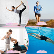 Wrist Ankle Weights for Women Set of 2, Adjustable Silicone Weighted Bangles, Wearable Ultra-durable Strips Weight Bracelet 2 lbs/4 lbs for Yoga, Pilates, Barre, Walking, Arm & Leg Workout