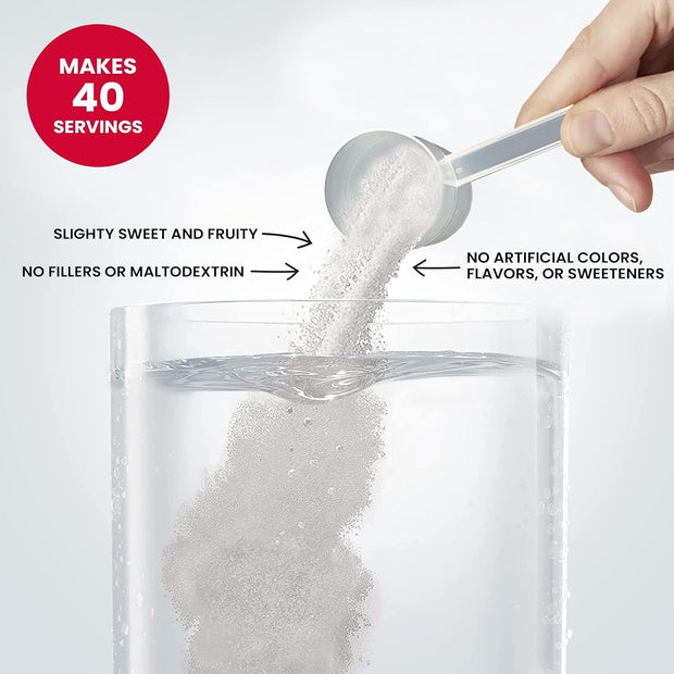 Vitalyte Electrolyte Powder Drink Mix, Isotonic Electrolyte Hydration Mix, Gluten Free Post Workout Powder Mix, Pack of 1, 35 oz., Cranberry Frost Flavor