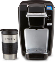 Keurig Stainless Steel Insulated Coffee Travel Mug, Fits Under Any Keurig K-Cup Pod Coffee Maker, 12 Oz, Stainless Steel