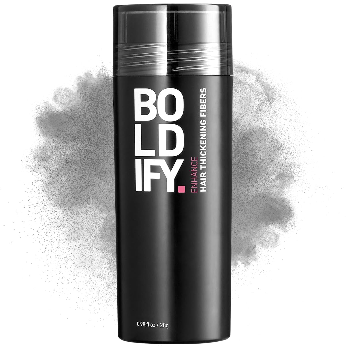 BOLDIFY Hair Fibers (12g) - Fill In Thinning and Fine Hair for an Instantly Fuller, Thicker Look - 14 Shades for Women & Men - Dark Brown