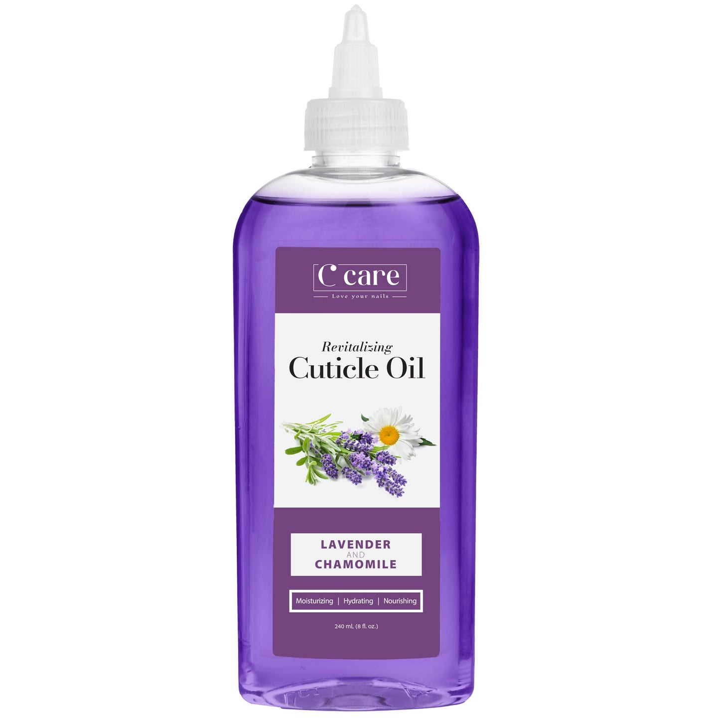 C CARE Sweet Almond Cuticle Oil For Nails - Repairs Cuticles Overnight - Moisturizes and Strengthens Nails and Cuticles - Dropper & Brush included - 2.5oz