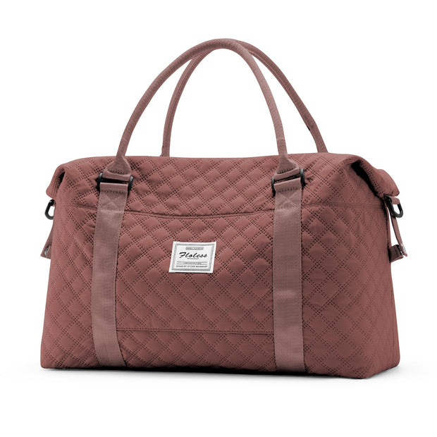 Travel Duffel Bag,Sports Tote Gym Bag,Shoulder Weekender Overnight Bag for Women