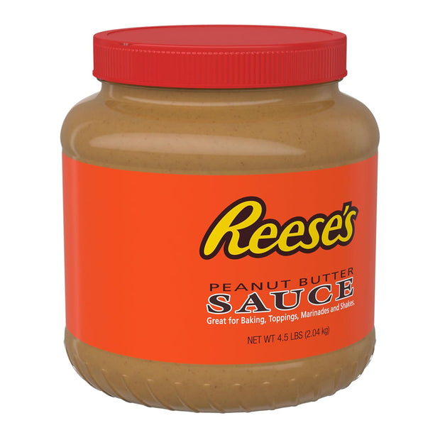 REESE'S Peanut Butter Sauce Bulk Jar, 4.5 lb
