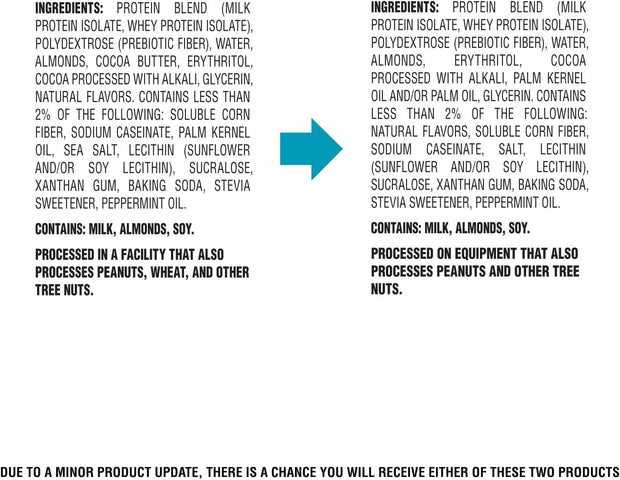 Quest Nutrition Mint Chocolate Chunk Protein Bars, 20g Protein, 1g Sugar, 4g Net Carb, Gluten Free, Keto Friendly, 12 Count