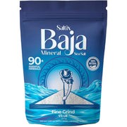 Saltix Baja Mineral Sea Salt – Fine Grind, 8 oz (1/2 lb), 160+ Servings – 100% Natural & Unrefined, Hand-Harvested from the Sea of Cortez – Mineral Rich, Low Sodium, Perfect for Cooking, Finishing & Hydration