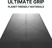 Plyopic. Ultra-Grip Pro Yoga Mat – EXTREME Non-Slip Performance - Dry Grip & Wet Grip - Alignment Lines - Comfortable & Sweat Resistant - For Yoga, Pilates, Exercise, Workout, Bikram & Hot Yoga