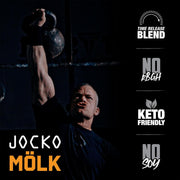 Jocko Mölk Whey Protein Powder - Keto, Probiotics, Grass Fed, Digestive Enzymes, Amino Acids, Sugar Free Monk Fruit Blend - Supports Muscle Recovery and Growth (Pumpkin New)