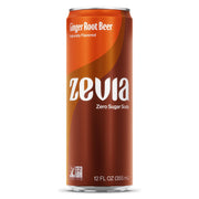 Zevia Zero Sugar Soda, Cream Soda, 12 Ounce Cans (Pack of 12)