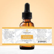 Vitality Extracts Hair Envy - Natural Hair Growth Serum - 100% Pure Essential Oils, 15 Plant Extracts, No Synthetics, No Parabens - Strengthen Hair, Minimize Breakage, Stimulate Follicles