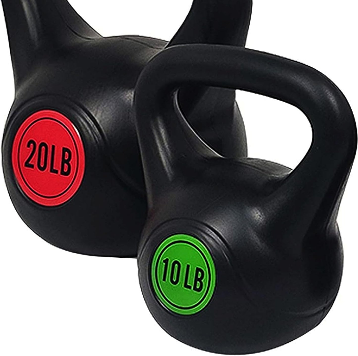 BalanceFrom Wide Grip Kettlebell Exercise Fitness Weight Set, Multiple Sizes