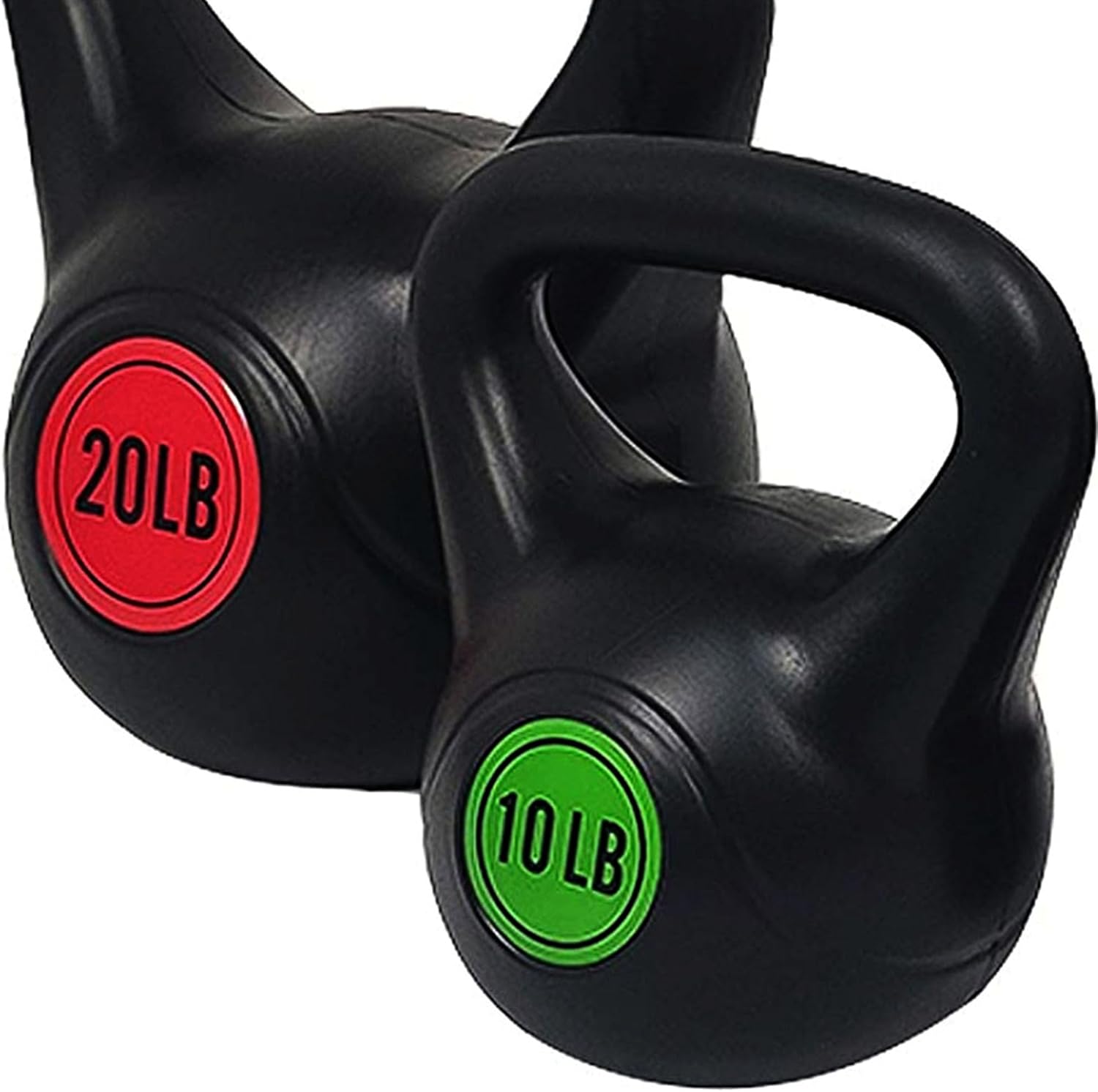 BalanceFrom Wide Grip Kettlebell Exercise Fitness Weight Set, Multiple Sizes