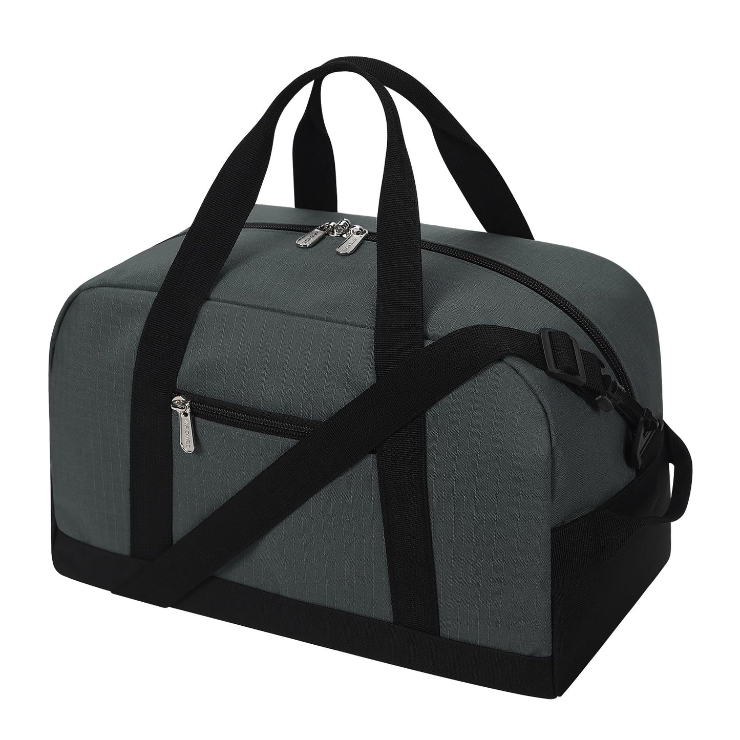 Small Gym Bag 14 inch lightweight Carry On Mini Duffel Bag for Travel Sport - Black