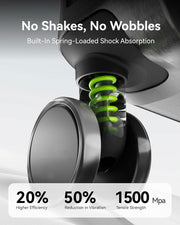 LUGGEX Checked Suitcase with Spinner Wheels, 28 Inch Aluminum Frame Zipperless Polycarbonate Hard Shell Suitcase, Charcoal Metallic