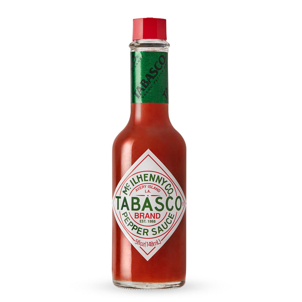TABASCO Brand Original Red Pepper Hot Sauce, Medium Heat, Glass Bottle, Classic & Versatile Flavor, Three Simple Ingredients, Great for Dips, Tacos, Eggs, Pizza, Oysters & More, 12 Fl Oz (Pack of 1)