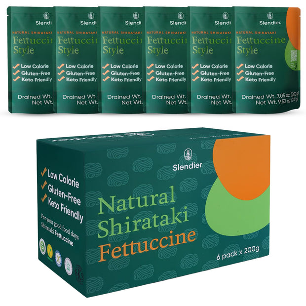 Natural Shirataki Fettuccine Style 6 Packs