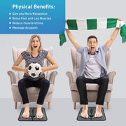 TENS & PMS,Transcutaneous Electronic Nerve Stimulator, EMS Foot Massage for Muscle Relaxation, LCD Display Screen