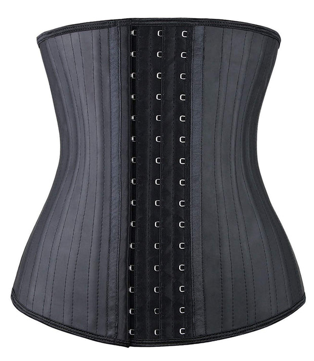 YIANNA Waist Trainer for Women Latex Underbust Waist Cincher Corset Sport Girdle Hourglass Body Shaper