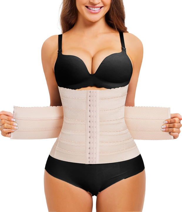 Nebility Womens' Waist Trainer Tummy Control Waist Cincher Slim Body Shaper