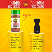 Taco Tuesday Seasoning Mix by Flavor God - Premium All Natural & Healthy Spice Blend for Grilling Chicken, Beef, Seafood, Vegetables, Salad, Ravioli, Pizza, & Pasta - Kosher, Gluten-Free, Dairy-Free, Vegan, Keto Friendly