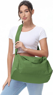 Small Gym Bag for Women with Shoes Compartment, Stylish Duffle Travel Bag for Plane, Lightweight Duffle Bag for Women & Men, Sport Gym Tote Bag with Wet Pocket for Yoga, Pilates, Swimming