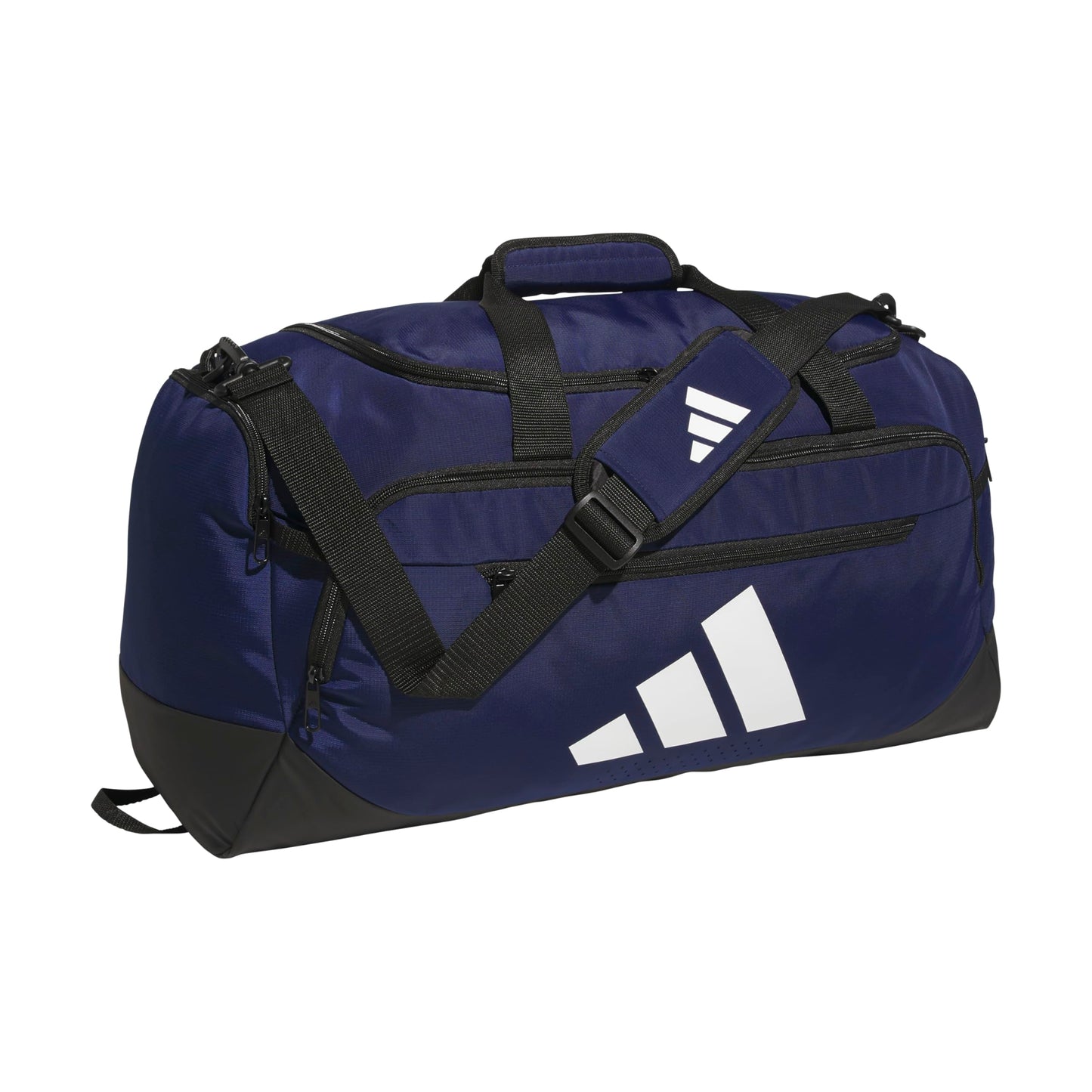 adidas Defender 5.0 Duffel, Durable Travel Gym Sports Bag for Men and Women