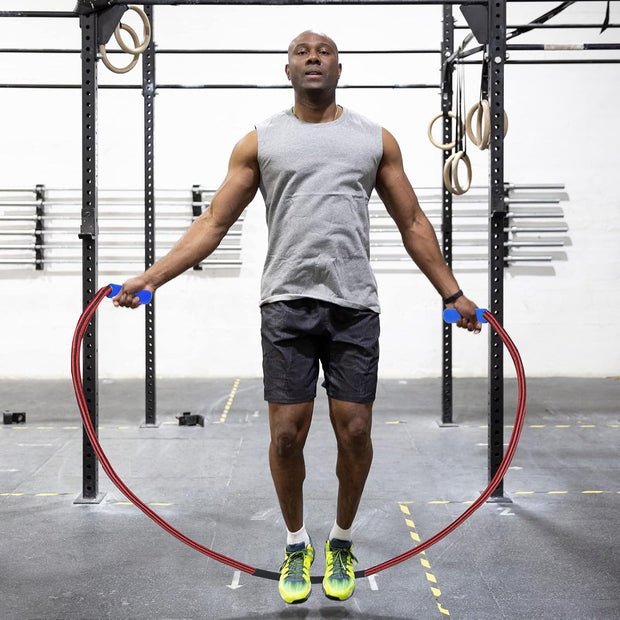 Weighted Jump Ropes with 360 Degree Rotation Handle.1 Inch 2.7LB/3LB Heavy Jump Rope for Men and Women,Jump Ropes for Fitness